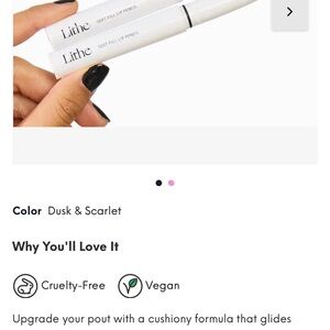 Soft Fill Lip Pencil - Dusk & Scarlet